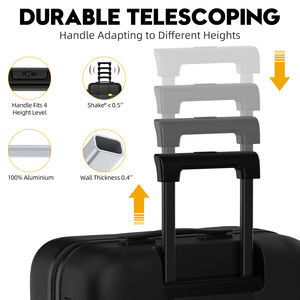 Maleta OEM <span class=keywords><strong>con</strong></span> Compartimento Frontal <span class=keywords><strong>para</strong></span> Portátil, Equipaje de Negocios, Ligera, <span class=keywords><strong>con</strong></span> <span class=keywords><strong>Ruedas</strong></span> Silenciosas, <span class=keywords><strong>para</strong></span> Viajes - Product Image 3