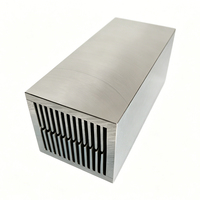 Dissipateur thermique tubulaire en aluminium série 6000 54(L)*50(H)*120(T)mm Dissipateur thermique MOSFET personnalisé