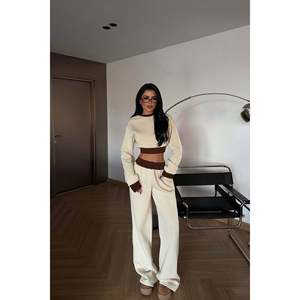 Chándal con Capucha Transpirable Cream Quill, Personalizado, Tallas Grandes, para Gimnasio y Correr, Ligero, con Logotipo Impreso, Pedido Mínimo 2 Piezas - Product Image 2