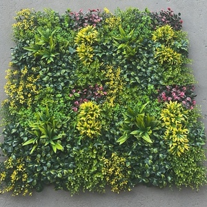 Chine Usine Moderne Plante Toile de Fond Artificielle Fleur <span class=keywords><strong>Synthétique</strong></span> Mur pour Décorations De Mariage En Pot Faux Herbe Plancher Saint Valentin - Product Image 2