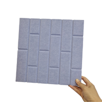 Paneles Acústicos Modernos y Ecológicos de PET Poliéster para Sala de Estar u Oficina en Casa, Absorbentes de Sonido para Pared/Techo, Diseño 3D