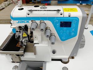 Máquina de Coser Industrial <span class=keywords><strong>Overlock</strong></span> Computarizada <span class=keywords><strong>Jack</strong></span> <span class=keywords><strong>C4</strong></span> de 4 Hilos, Máquina de Sobrecostura, Remalladora, Máquina de Coser Costuras Ocultas para Prendas - Product Image 5