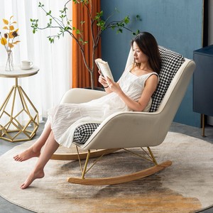 Sillón Reclinable de Diseño Moderno y Alta Calidad para Sala de Estar o Dormitorio, Sillón con Taburete - Product Image 2