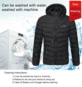 Chaqueta Térmica Recargable por USB con 9 Zonas de Calentamiento para Invierno, Venta al Por Mayor - Product Image 4