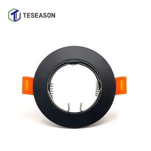 Anillo de luz empotrada no ajustable de montaje frontal TN010R1-Aluminio fundido a presión | Corte de 60mm | Se adapta a halógeno MR16 GU10 - Product Image 3