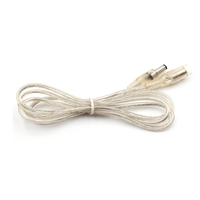 Connecteur d'alimentation 12V DC mâle-femelle, conducteur en cuivre, isolation en PVC, étanche, longueur personnalisable 1m, câble DC