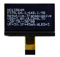Écran LCD transparent intelligent pour voiture, lecteur LCD pour voiture, écran d'affichage, signalisation et optoélectronique, affichage monochrome