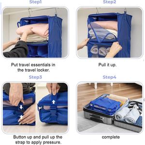 Bolsa Organizadora de Viaje Plegable 2026, Nuevo Lanzamiento, con Logotipo Personalizado Impreso, para Viajar - Product Image 4