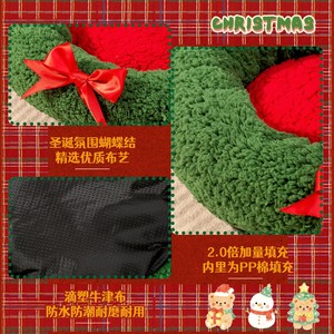Christmas cat bed, winter warm cat bed, all-season cat mat, kitten sleeping mat, <b>pet</b> bed - Product Image 5