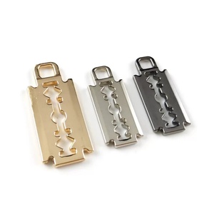 Accessoires de sacs de haute qualité fabriqués en Chine, tirette de fermeture éclair en métal sur mesure - Product Image 5