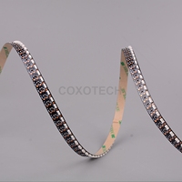 Bande LED RGBIC SK6812 à émission latérale, 5V 12V, couleur de rêve intelligente, bricolage, décoration intérieure, flexible, adhésive, haute densité, changement de couleur
