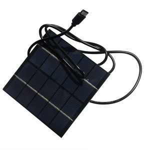 Chargeur Solaire Portable Masuyoshi Mitsu 100x100mm Type-C 5V 1.5W pour Extérieur, Panneau de Recharge pour Batterie et Lampe - Product Image 3