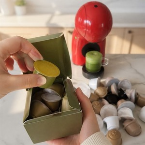 Capsules de thé matcha multi-saveurs : vanille, <span class=keywords><strong>caramel</strong></span>, menthe, <span class=keywords><strong>chocolat</strong></span> – dosettes individuelles pour machine à café à domicile ou au bureau - Product Image 4