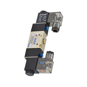 3/<span class=keywords><strong>2</strong></span> Manier Dubbele Elektrische Controle Magneetventiel Dc 24V Ac 220V 110V Elektrische Controle Lucht 3v220-08 Pneumatische Magneetklep - Product Image 3