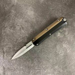 Micro Tech Mini Snake God Glykon G10 Cuchillo de Camping de Alta Calidad, Herramienta EDC de Bolsillo, Acero Inoxidable, Mango de Aluminio OEM, Industrial - Product Image 2