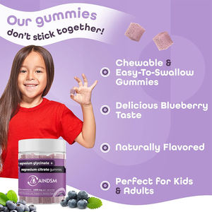 Precio Promocional Gomitas de Citrato de Magnesio Vegetarianas para el Apoyo del Corazón y el Estado de Ánimo, Anti Estrés para Adultos - Product Image 5