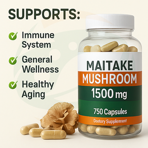 אספקת מפעל לייצור תחת מותג פרטי (OEM/ODM) של תוסף פטריות מייטאקה, תמצית פטריות מייטאקה וקפסולות פטריות מייטאקה - Product Image 3