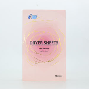 Superwow <span class=keywords><strong>Ropa</strong></span> Suavizante <span class=keywords><strong>de</strong></span> telas Sábana para secadora 40 hojas por caja Sábanas para secadora <span class=keywords><strong>de</strong></span> <span class=keywords><strong>ropa</strong></span> Aromas <span class=keywords><strong>de</strong></span> rosas frescas - Product Image 5