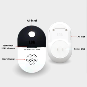 Alarme <span class=keywords><strong>de</strong></span> monoxyde <span class=keywords><strong>de</strong></span> AC110-220V enfichable Empoisonnement CO Moniteur <span class=keywords><strong>de</strong></span> gaz Détecteur <span class=keywords><strong>de</strong></span> monoxyde <span class=keywords><strong>de</strong></span> carbone pour voyage à domicile RV Camper Trailer - Product Image 4