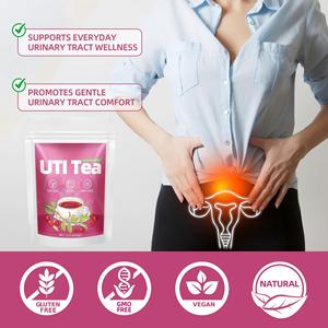 Té de Arándanos Herbales para el Tracto Urinario UTI, Natural, Vegano, Sin OMG, Ingredientes Vegetales, Suplemento Herbal para la Salud del Tracto Urinario - Product Image 2