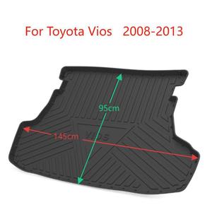 กระเป๋าเดินทางเสื่อท้ายรถมีความยืดหยุ่นสูง3D TPE สำหรับรถยนต์ Toyota <span class=keywords><strong>Vios</strong></span> 2008-<span class=keywords><strong>2013</strong></span> - Product Image 4