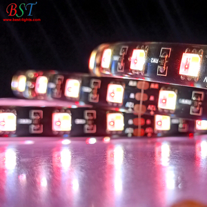 <span class=keywords><strong>Bande</strong></span> lumineuse Flexible à <span class=keywords><strong>LED</strong></span> smd 5050, <span class=keywords><strong>12V</strong></span>, 2 en 1, noire, PCB, lumières stroboscopiques étanches, rouge et blanc, pour voitures et camions - Product Image 5