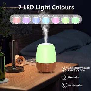 Electric USB Rechargeable 250ml Large Capacity Eco-Friendly <b>Portable</b> Ultrasonic Humidifier Aromatherapy <b>Diffuser</b> LED Household - Product Image 6