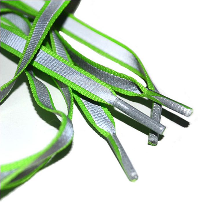 Светоотражающие шнурки, модные шнурки для ночного бега, Спортивная повседневная обувь, шнурки с принтом