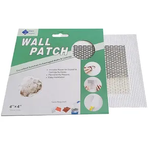 Drywall fiberglass repair wall patch with aluminum metal board 2"x2" 4"x4" 6"x6" 8"x8"