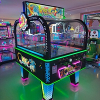 Machine de football de table interactive à monnayeur pour jeux vidéo d'arcade, Kung Fu Football, adaptée aux familles