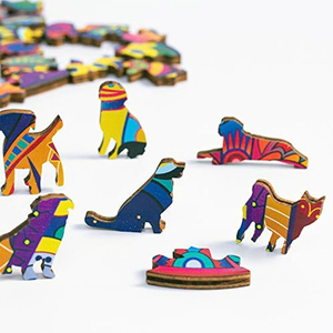 Mô hình độc đáo câu đố bằng gỗ, hình dạng động vật bất thường, thích hợp cho quà tặng sinh nhật kỳ nghỉ cho gia đình và bạn bè juguetes - Product Image 4