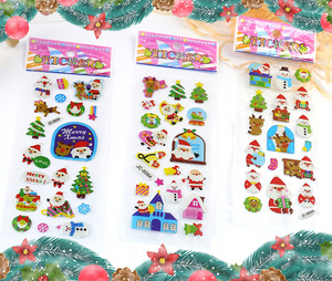 Kerst Bubbel Zelfklevende Stickers Door Swax Lizados Kindvriendelijke Pvc-Etiketten Voor Verpakking En Kleding Zegel - Product Image 6