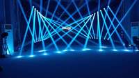 Projecteur de scène LED Polarlights 350W Beam Moving Head avec CMY, projecteur Sharpy Beam Moving Head pour spectacle, événement, scène, concert