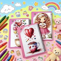 Carnet à spirales personnalisé A5 avec couverture en papier laminé, 80 feuilles, cahier d'exercices pour cadeau promotionnel et usage scolaire - Marque OEM