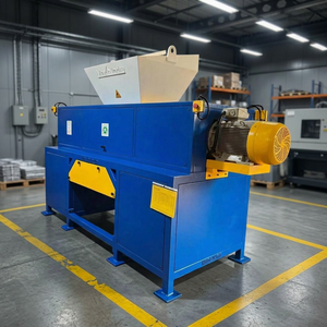 Broyeur de déchets à double arbre haute performance 3000 kg/h, machine semi-automatique de broyage et de recyclage du plastique - Product Image 1