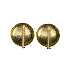 Ensemble de 2 porte-bougie design en fer doré de haute qualité pour la décoration intérieure et extérieure - Product Image 1