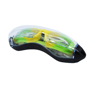 Estuche para gafas de natación, caja de almacenamiento de plástico Moon Box G001, duradero, transparente y multicolor para protección de gafas de natación - Product Image 2