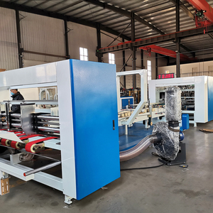 <strong>Automatic</strong> Box And Making Carton Folding Gluing Corrugated Folder Gluer <strong>Machine</strong> - Product Image 5