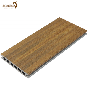 Tarima de WPC Moderna e Impermeable con Superficie de Grano de <span class=keywords><strong>Madera</strong></span>, Material Plástico de <span class=keywords><strong>Madera</strong></span> de Teca, Precios de Fábrica para Tarima Compuesta para Exteriores - Product Image 3