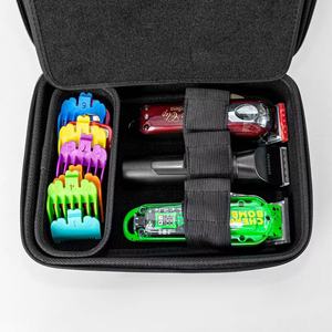 Étui rigide personnalisé pour <span class=keywords><strong>tondeuse</strong></span> à cheveux <span class=keywords><strong>Wahl</strong></span> Professional Wireless <span class=keywords><strong>Magic</strong></span> <span class=keywords><strong>Clip</strong></span> 8148 Sac organisateur de transport universel pour <span class=keywords><strong>tondeuse</strong></span> à cheveux - Product Image 5