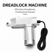 Outil professionnel en acier inoxydable pour la fabrication de dreadlocks et de locs, crochet à connecteurs, moteur DC à couple élevé, vitesse réglable pour dreadlocks