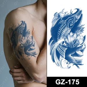 Letzten 2 Wochen Männer Cool Designs Wasserdicht Sweatproof Saft Semi Permanent Tatoo Aufkleber - Product Image 2
