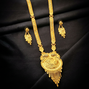 Wholesale 14K 18K 24K Micro Gold Traditional Design Jewelry Set, Fashion Long Jewelry Set, Brass Micro Forming Long Jewelry Set. - Product Image 2