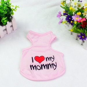 Chaleco <span class=keywords><strong>de</strong></span> algodón con estampado <span class=keywords><strong>de</strong></span> perro, ropa <span class=keywords><strong>de</strong></span> verano para mamá - Product Image 4