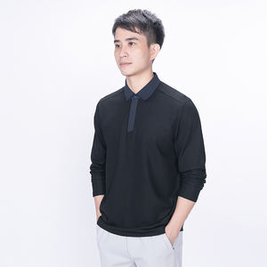 Camiseta Deportiva de Media Cremallera para Hombre al por Mayor, Informal, para Deportes al Aire Libre, de Secado Rápido, Transpirable, de Poliéster - Product Image 3