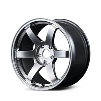 Jantes Roc Custom 18x9.5 TE37 SAGA S-Plus, légères, forgées, pour voitures de course, JDM 5x114.3, pour Toyota GR Yaris