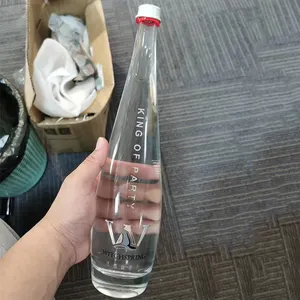 Custom 330ml 500ml 750ml Clear Juice Drinking Kombucha Water Drop