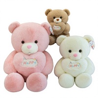 Nouvelle Peluche Géante en Polyester Ours en Peluche Câlin, Design Couple de Dessins Animés, Cadeau de Fêtes pour Filles, Vente en Gros Disponible
