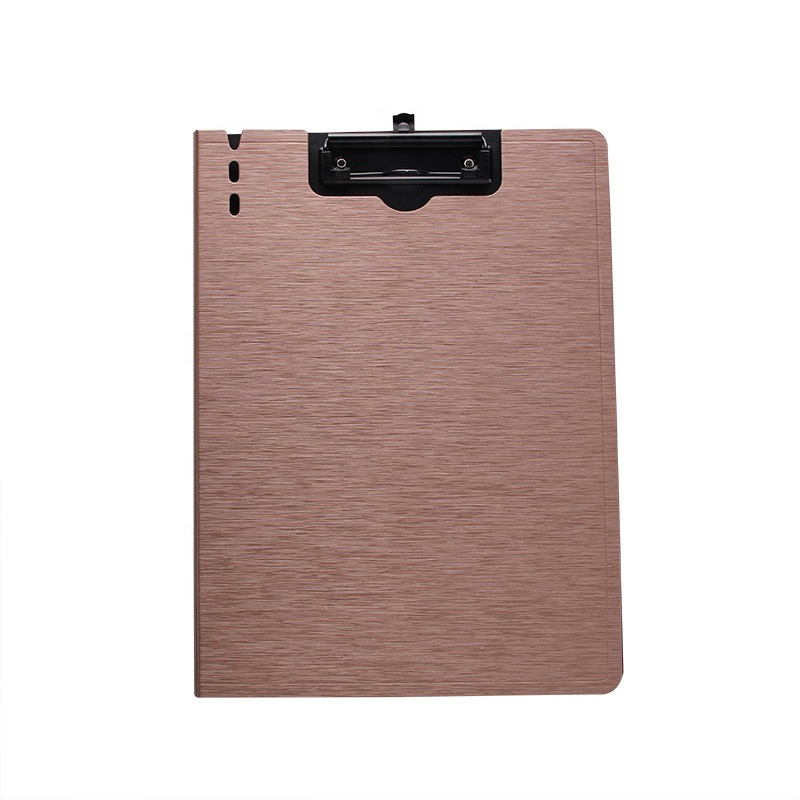 Multiple colors A4 PP portable waterproof clipboard writing pad with matte texture for school supplies and office accessories