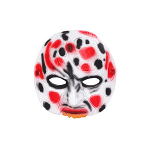 Maschera di Carnevale per Casa Stregata, Accessorio per Feste <span class=keywords><strong>Horror</strong></span>, Halloween, Escape Room, Cosplay Zombie, Copricapo in Poliuretano Semi-artigianale - Product Image 5